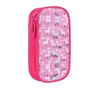 DRTGEDS Many Unicorns Cute Pencil Case, Aesthetic Pen Pouch, Colored Pencil Bag With Zipper, Kawaii Stationery Storage