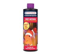 DrTim’s Aquatics First Defense for Reef Aquariums - 16 oz - Stress Relief and Immune Support with Vitamins and Immunostimulants for Healthy Marine Fish Tanks