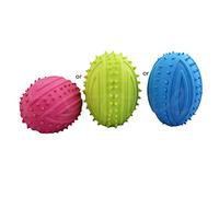 DRTLPMB Nearly Indestructible Chew Toy Ball for/Large Dog, Rubber | Teeth Chew Bone for Play Training, Almost Indestructible, Toy for Aggressive Chewers, Fun