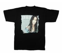 DRtrAERFJ Cher Believe Tour 1999 Rare Vinta BG Brand Black T Shirt L