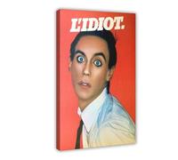DRTRW American Singer Iggy Pop Poster Canvas Posters Frame-style 24x36inch(60x90cm)