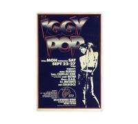 DRTRW American Singer Iggy Pop Poster Canvas Posters Unframe-style 08x12inch(20x30cm)