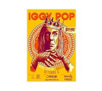 DRTRW American Singer Iggy Pop Poster Canvas Posters Unframe-style 16x24inch(40x60cm)