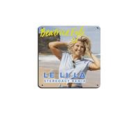 DRTRW Beatrice Egli Le Li La Album Cover Music Poster Tin Sign Vintage Metal Pub Club Cafe Bar Home Wall Art Decoration Posters Retro 12x12inch(30x30cm)