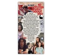 DRTRW Comedy Film 10 Things I Hateabout You Poster Canvas Posters Style 10x20inch(25x50cm)