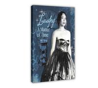 DRTRW Female Singer Laufey A Matter of Time Album Poster Canvas Posters Frame-style 24x36inch(60x90cm)