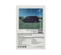 DRTRW Kendrick Lamar Good Kid, M.A.A.d City Album Poster Canvas Posters Unframe-style 08x12inch(20x30cm)