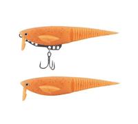 DRTYUIO 9.5/11.50g Swimbait Fishing, Orangee yellow SUBMERGED VERSION