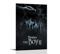 DRU I WQBRBH Brahms The Boy II Aesthetic Wall Art Poster for Living Room Bedroom Decorative Painting Cover Print 16x24inch(40x60cm) Frame-style