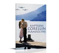 DRU I WQBRBH Captain Corelli's Mandolin Aesthetic Wall Art Poster for Living Room Bedroom Decorative Painting Cover Print 08x12inch(20x30cm) Frame-style