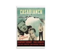 DRU I WQBRBH Casablanca Aesthetic Wall Art Poster for Living Room Bedroom Decorative Painting Cover Print 24x36inch(60x90cm) Unframe-style