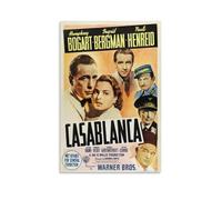 DRU I WQBRBH Casablanca Aesthetic Wall Art Poster for Living Room Bedroom Decorative Painting Cover Print 24x36inch(60x90cm) Unframe-style