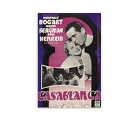 DRU I WQBRBH Casablanca Aesthetic Wall Art Poster for Living Room Bedroom Decorative Painting Cover Print 24x36inch(60x90cm) Unframe-style