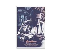 DRU I WQBRBH Casablanca Aesthetic Wall Art Poster for Living Room Bedroom Decorative Painting Cover Print 08x12inch(20x30cm) Unframe-style