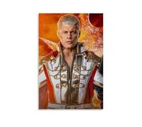 DRU I WQBRBH Cody Rhodes Aesthetic Wall Art Poster for Living Room Bedroom Decorative Painting Cover Print 12x18inch(30x45cm) Unframe-style