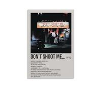 DRU I WQBRBH Don't Shoot Me I'm Only The Piano Player by Elton John Aesthetic Wall Art Poster for Living Room Bedroom Decorative Painting Cover Print 20x30inch(50x75cm) Unframe-style