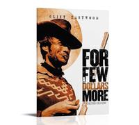 DRU I WQBRBH For A Few Dollars More Aesthetic Wall Art Poster for Living Room Bedroom Decorative Painting Cover Print 12x18inch(30x45cm) Frame-style