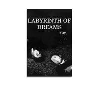 DRU I WQBRBH Labyrinth of Dreams Aesthetic Wall Art Poster for Living Room Bedroom Decorative Painting Cover Print 20x30inch(50x75cm) Unframe-style