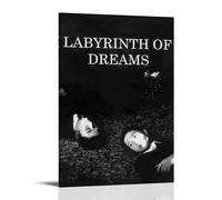 DRU I WQBRBH Labyrinth of Dreams Aesthetic Wall Art Poster for Living Room Bedroom Decorative Painting Cover Print 16x24inch(40x60cm) Frame-style