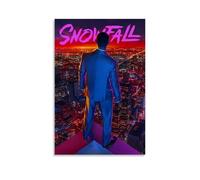 DRU I WQBRBH Snowfall Aesthetic Wall Art Poster for Living Room Bedroom Decorative Painting Cover Print 12x18inch(30x45cm) Unframe-style