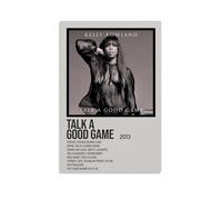 DRU I WQBRBH Talk A Good Game by Kelly Rowland Aesthetic Wall Art Poster for Living Room Bedroom Decorative Painting Cover Print 24x36inch(60x90cm) Unframe-style