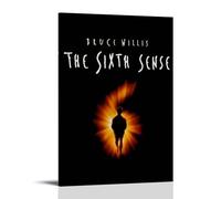 DRU I WQBRBH The Sixth Sense Aesthetic Wall Art Poster for Living Room Bedroom Decorative Painting Cover Print 20x30inch(50x75cm) Frame-style