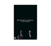 DRU I WQBRBH TV Series Supernatural Aesthetic Wall Art Poster for Living Room Bedroom Decorative Painting Cover Print 20x30inch(50x75cm) Unframe-style