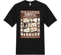 Drug Cartel Empire Mexico Boss Chapo Guzman Last Narco Gift Graphic T-Shirt Black(XX-Large)
