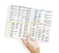 Drug Classes Reference Nurse Study Guide Laminated Card Pharmacology Analgesics Antidepressants Antibiotics Cardiac Diuretics Respiratory Psych meds Insulin guide Cheat Sheet (Full size 11.69 x