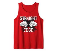 Drug Free Youth All Ages Show Straight Edge Hardcore Tank Top