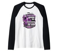 Drug Overdose Awareness Purple Ribbon Supporting Fighters Raglan Baseball Tee