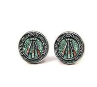 Druid Protection Gift Viking Jewelry Viking Celtic Art Jewelry Celtic Jewelry Awen Symbol Druid Amulet earrings jewelry gift cute earrings pretty earrings lovely earings jewelry Festival jewelry