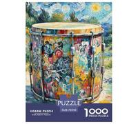 Drum 1000 Piece Jigsaw Puzzles for Adults And Kids Perfect for Relaxation Home Decors Premium Box Packaging 70x50cm/1000pcs