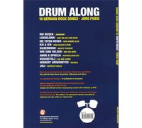 Drum Along - 10 German Rock Songs Tune book percussion Fabig with CD Bosworth Mu