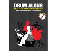 Drum Along Classic Rock Reloaded Tune book percussion Fabig with CD Bosworth Mus