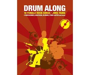 Drum Along III - 10 Female Rock Songs Tune book percussion Fabig with CD Boswort