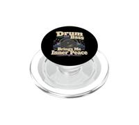 Drum and Bass Brings Me Inner Peace Music Lover PopSockets PopGrip for MagSafe