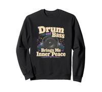 Drum and Bass Brings Me Inner Peace Music Lover Sweatshirt