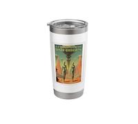 Drum and Bass Sci Fi Junglist UFO Stainless Steel Insulated Tumbler