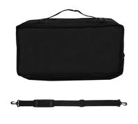 Drum Bag Fabric Padded Drum Adjustable Hand Carry & Shoulder Strap Protable Travel Drum Ytp362 (Black, 27x24.5x6 cm)