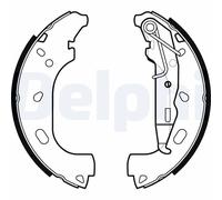 Drum Brake Delphi LS2167 for OPEL