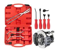 Drum Brake Spring Tool - Drum Spring Set 32x27.5x7cm, 8 Pieces Portable | Anti-Slip Adjustable Equipment for Automotive Repair Garage Workshop Maintenance Secure Grip Efficient Long Lasti