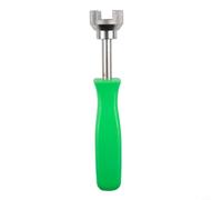Drum Brake Spring Washer Tool, Easy to use Brake Shoe Replacement Tool, Strong Steel Bar, Comfort Grip, Red/Green (Green)