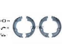 TEXTAR 91076400 Handbrake shoes