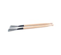 Drum Brush 294mm 2pcs Steel Wire Beige for Many Kinds of Music | Beginners and Professionals, Balances Loudness, Drumming Accessories, Drum Stick Brushes