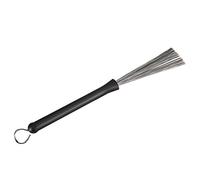 Drum Brush, Retractable Wire Strands Drum Brush Stick Loop End Insruments Cleaning Accessory