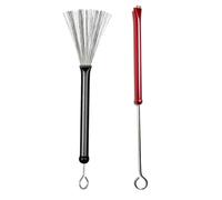 Drum Brushes 2 Pack Percussion Brushes, Professional Wire Brushes, Jazz Drum Brushes, Percussion Drum Brushes