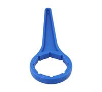 Drum Cap Spanner Opener for 15L, 20L & 25L Plastic Drums - 245mm Plastic Bucket Lid Wrench with 69mm ID, Blue/Black/Yellow/Red (1 Pack)(Blue)
