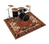 Drum Carpet Drum Rug Drum Mat Soundproof Blanket For Bass Drum Snare Jazz Drum Kit Shock Electronic Drum Thickened Drum Carpet Professional Non-Slip Rugs Musical Instrument Mat Drum Rugs 160 x 120 cm