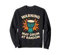 Drum Circle Spiritual Music Rhythm Tribe Inclusive Drumming Sweatshirt